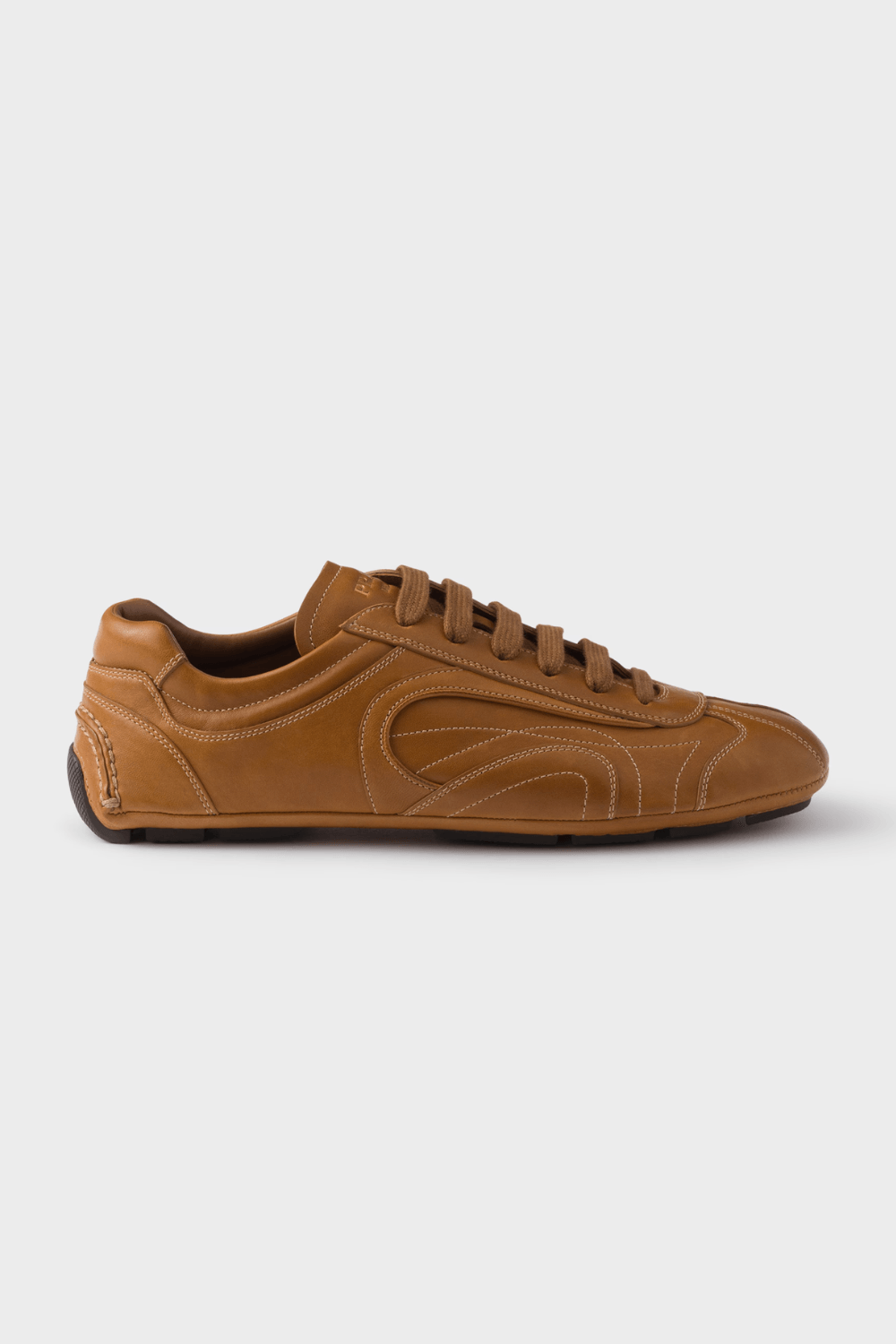 Prada Montecarlo sneaker in Caramel