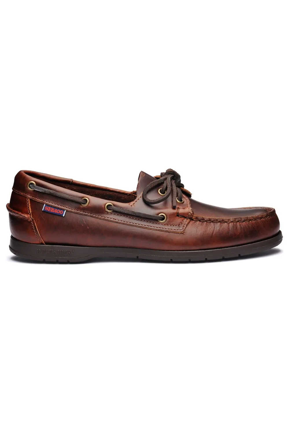 Sebago Endeavor Boat Shoes in Dark Brown