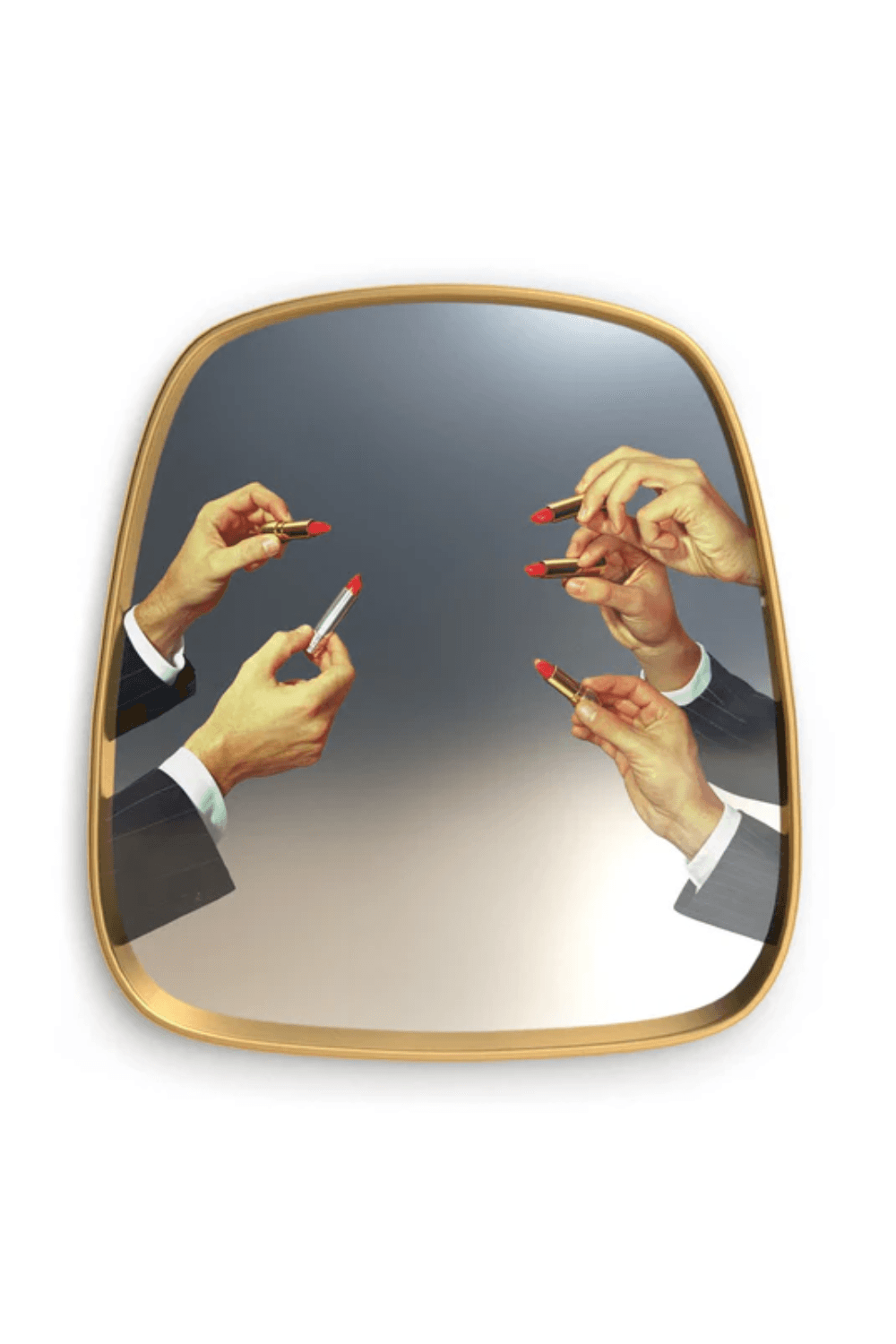 Seletti Lipsticks Toiletpaper Mirror