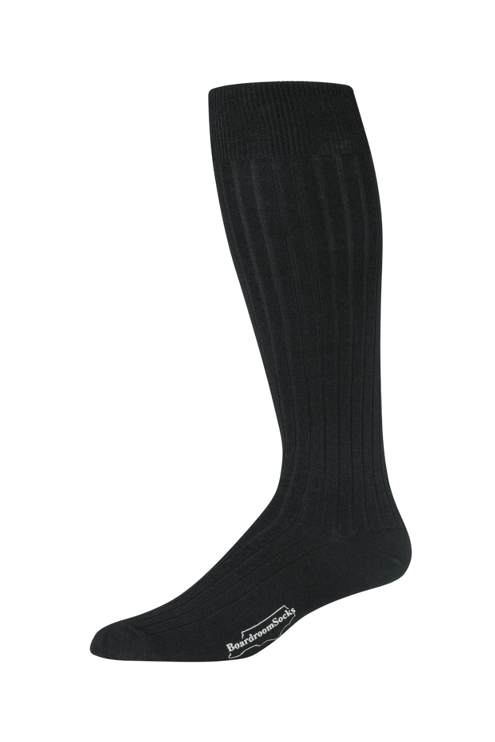 Boardroom Merino Wool Dress Socks in Black