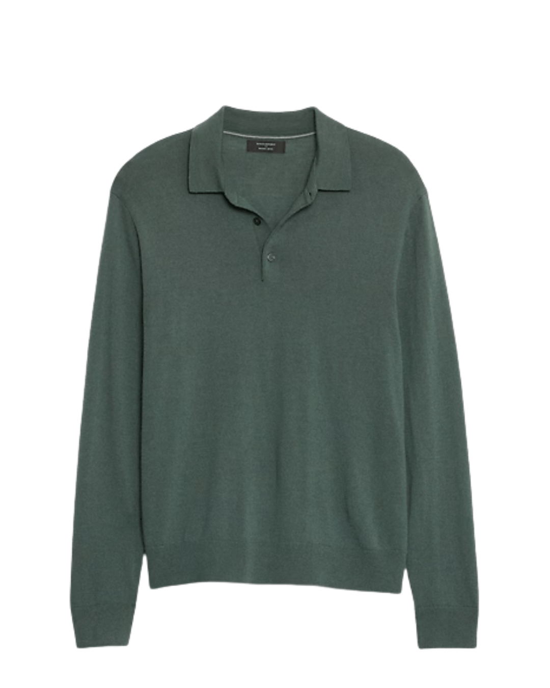 Banana Republic Merino Wool Sweater Polo in Olive