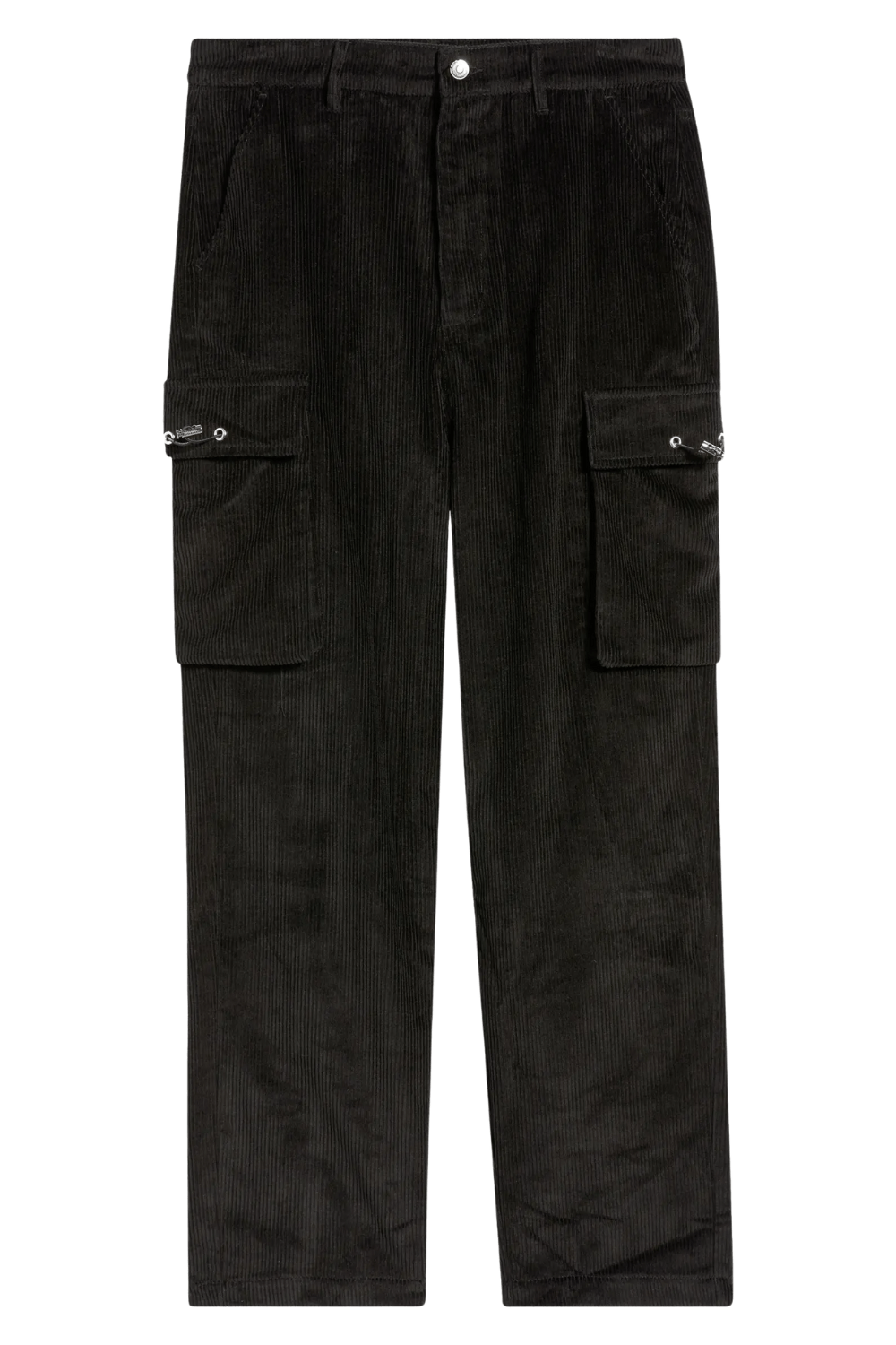 CRIMINAL DAMAGE Laurel Corduroy Pants in Black