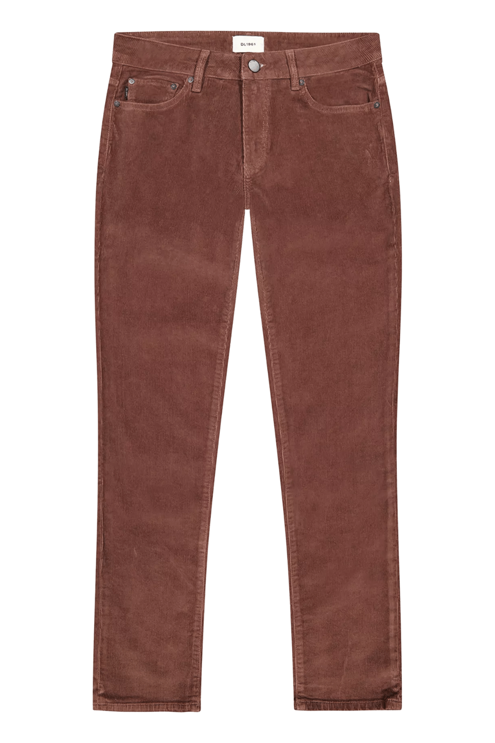 DL1961 Nick Corduroy Slim Fit Jeans in syrah