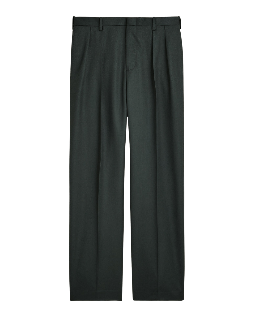 J.Crew Relaxed-Fit Double-Pleated trouser in Dark Gray