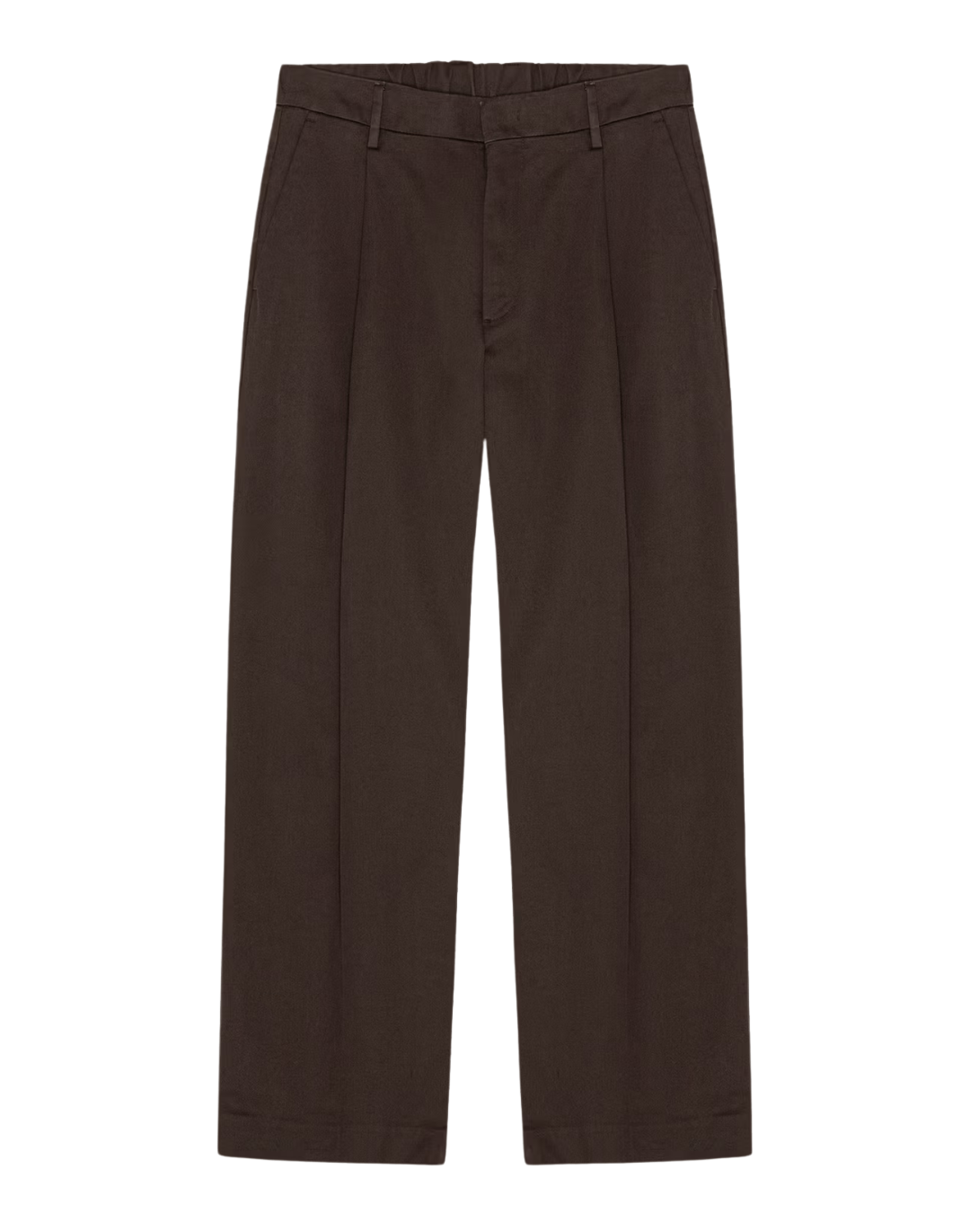 NN07 Kay Pleated tailored relaxed fit Pant in Chetnut