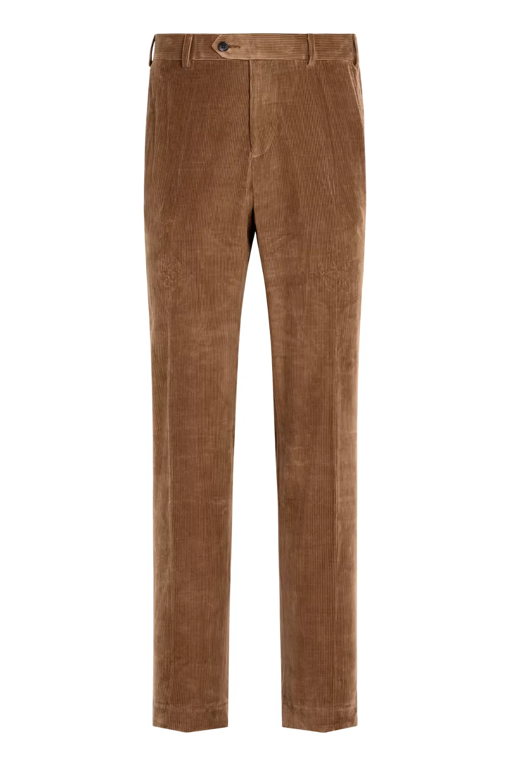 Suitsupply Mid Brown Straight Leg Pants in Brown
