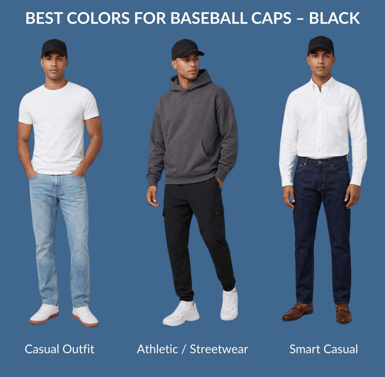 Best Colors for Baseball Caps – Black