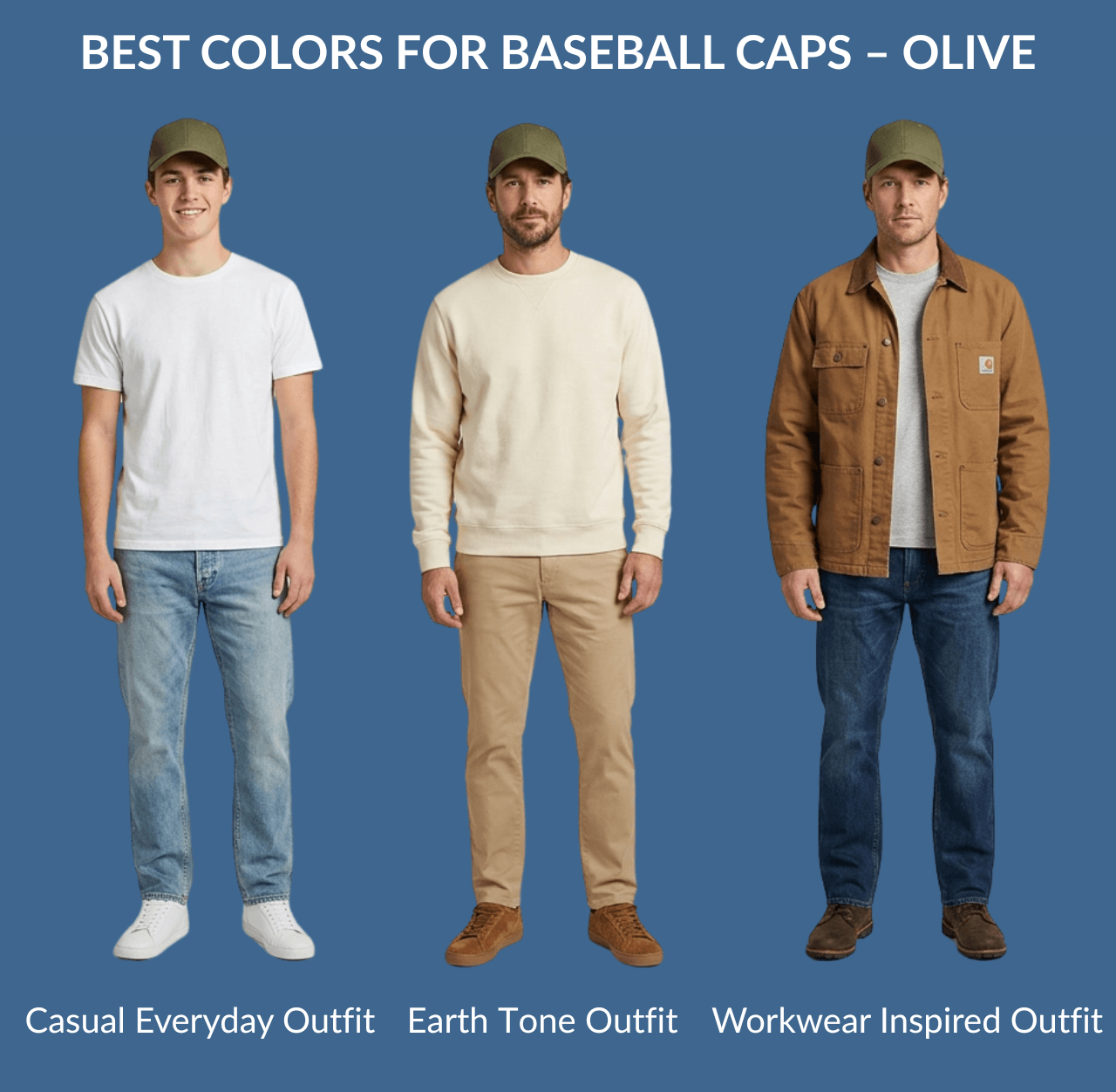 Best Colors for Baseball Caps – Olive