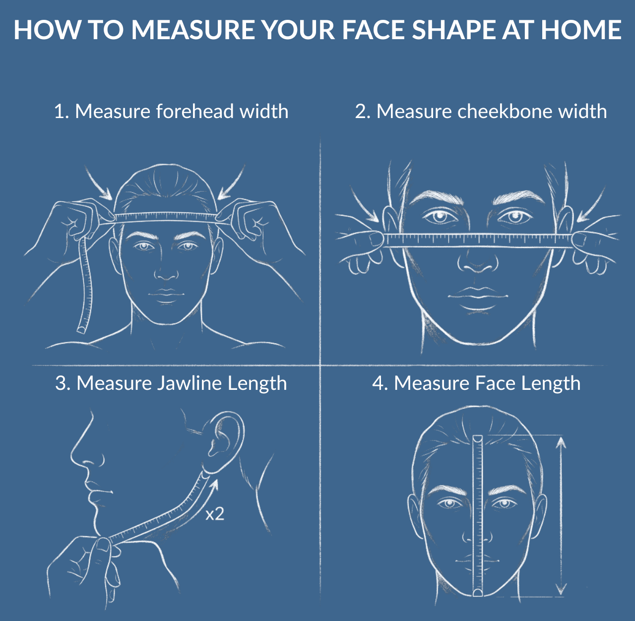 How to Measure Your Face Shape At Home