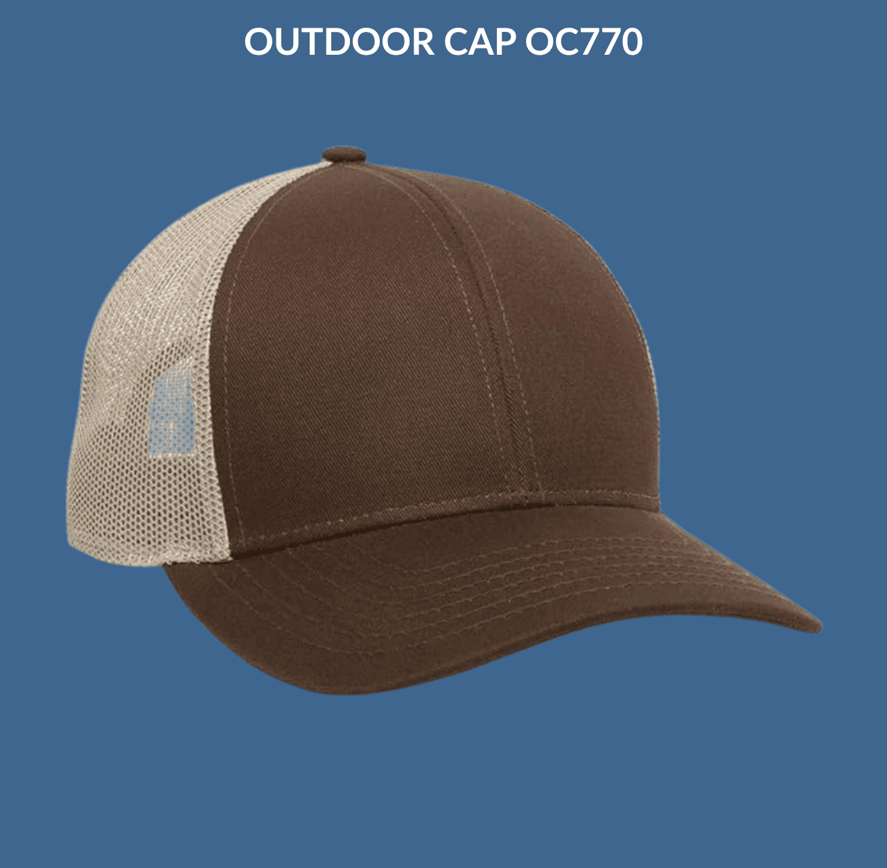Outdoor Cap Standard OC770 in BrownKhaki