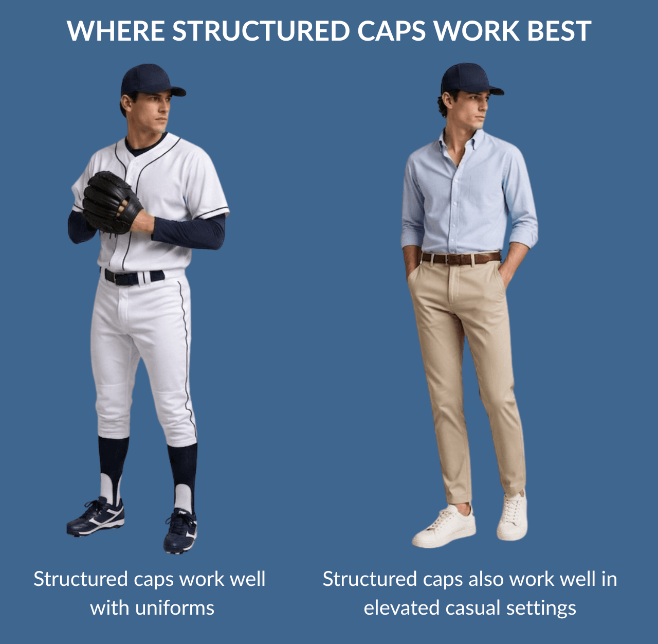 Where Structured Caps Work Best