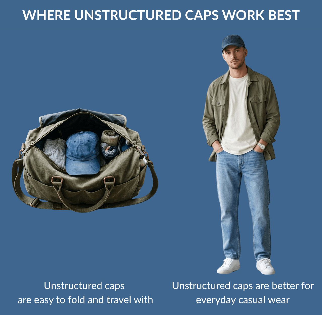 Where Unstructured Caps Work Best