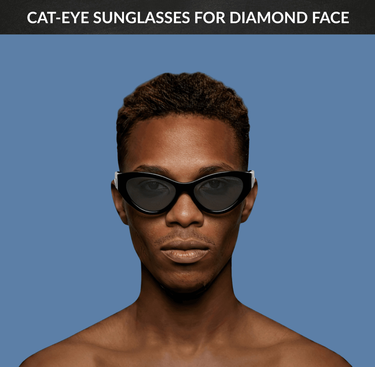 Best Sunglasses for Diamond Face - Cat-eye Sunglasses