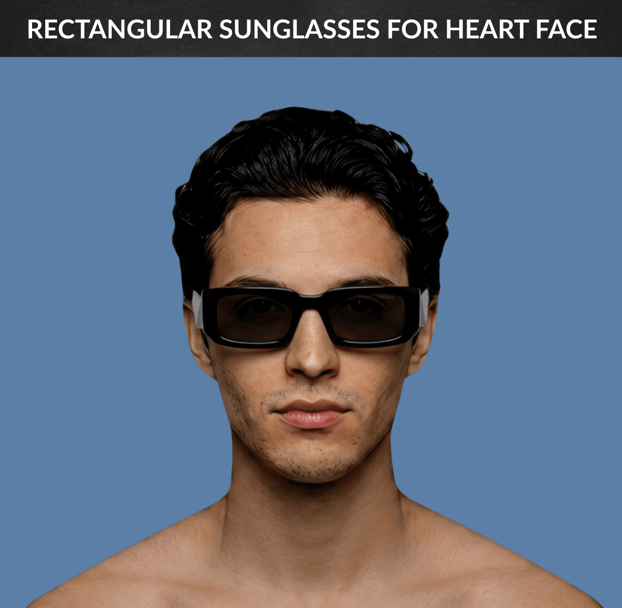 Best Sunglasses for Heart Face - Rectangular Sunglasses