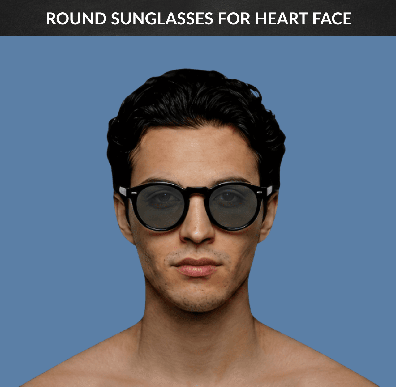 Best Sunglasses for Heart Face - Round Sunglasses