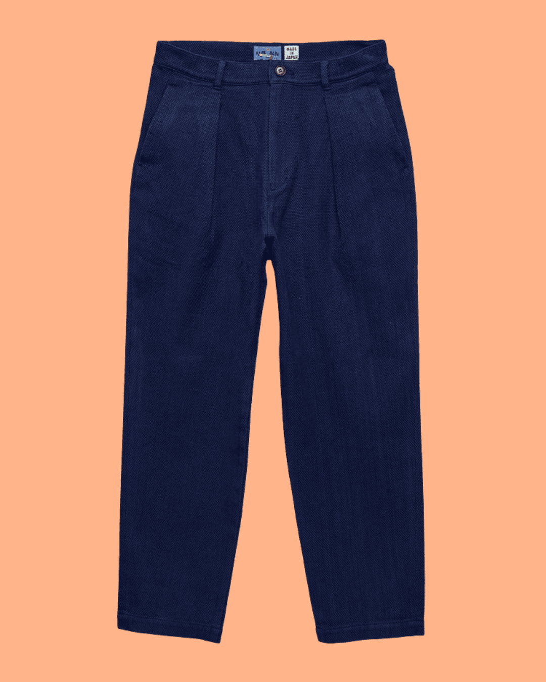 Blue Blue Japan Light Sashiko Trousers in Pure Indigo