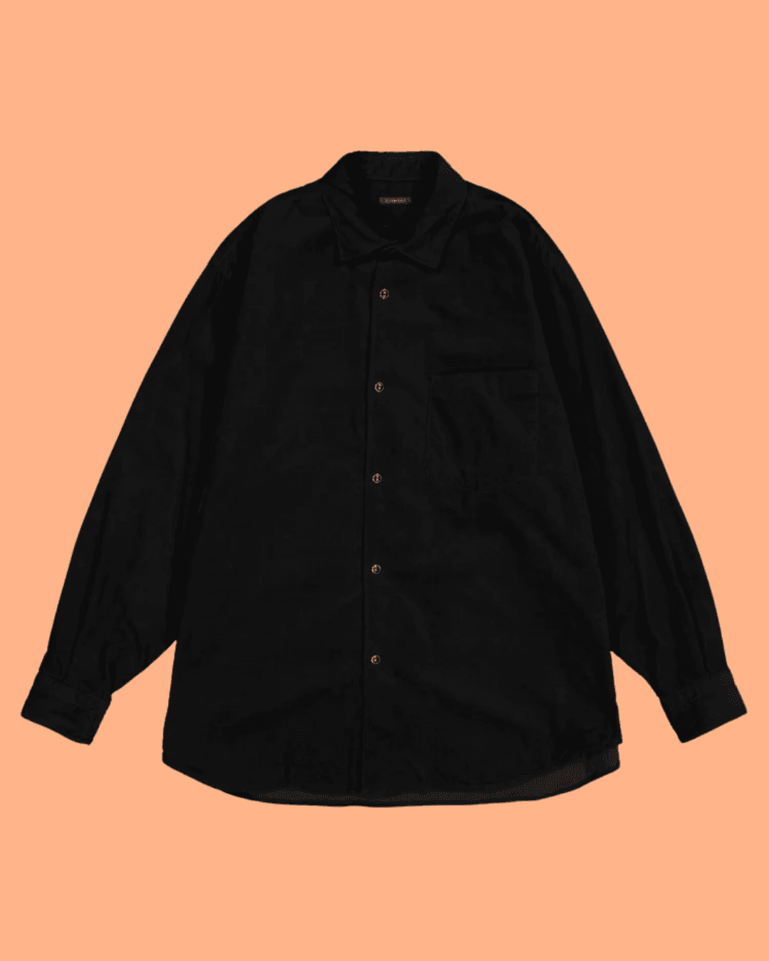 COMOLI Corduroy Comoli Shirt in Black