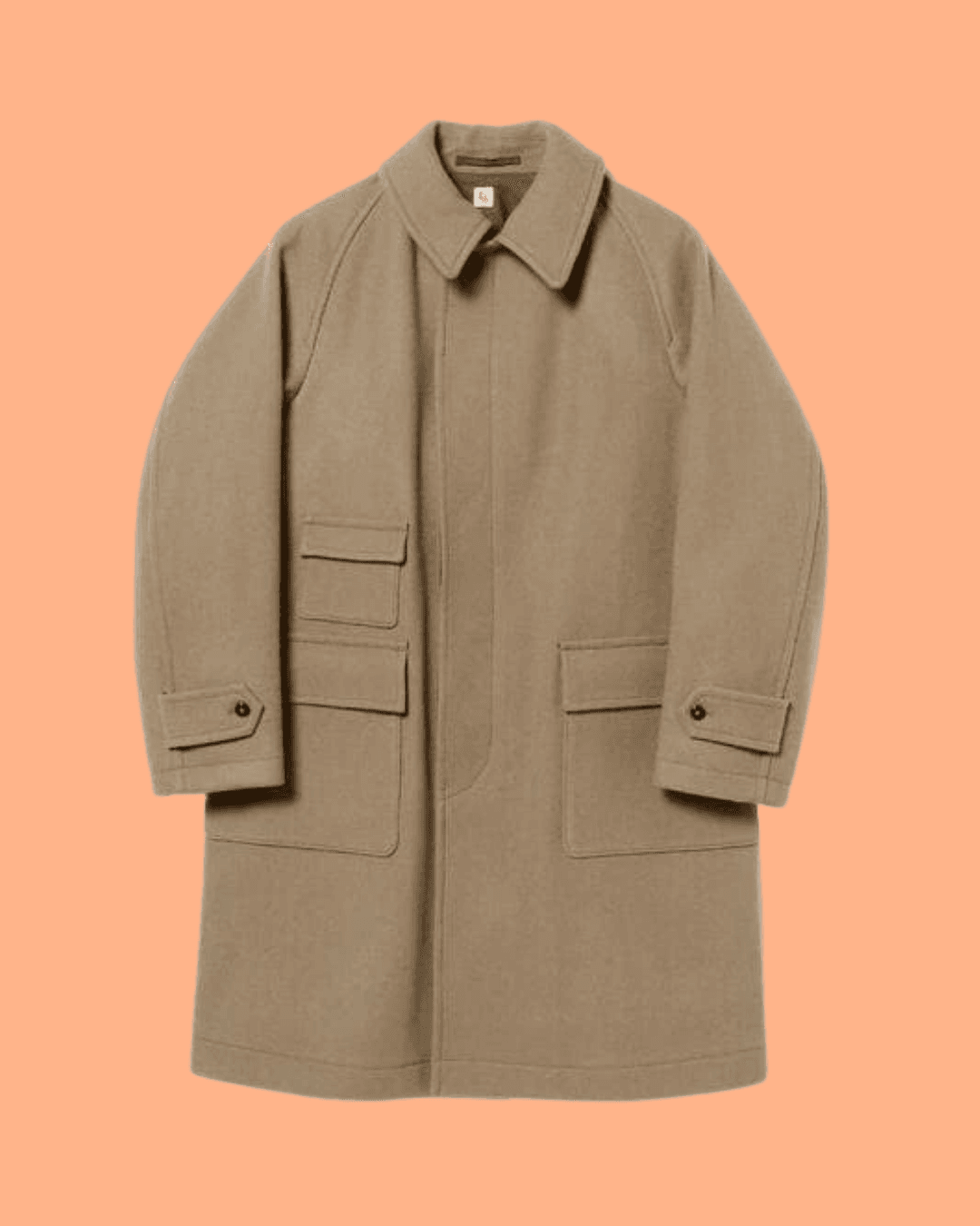Kaptain Sunshine traveler coat in Brown