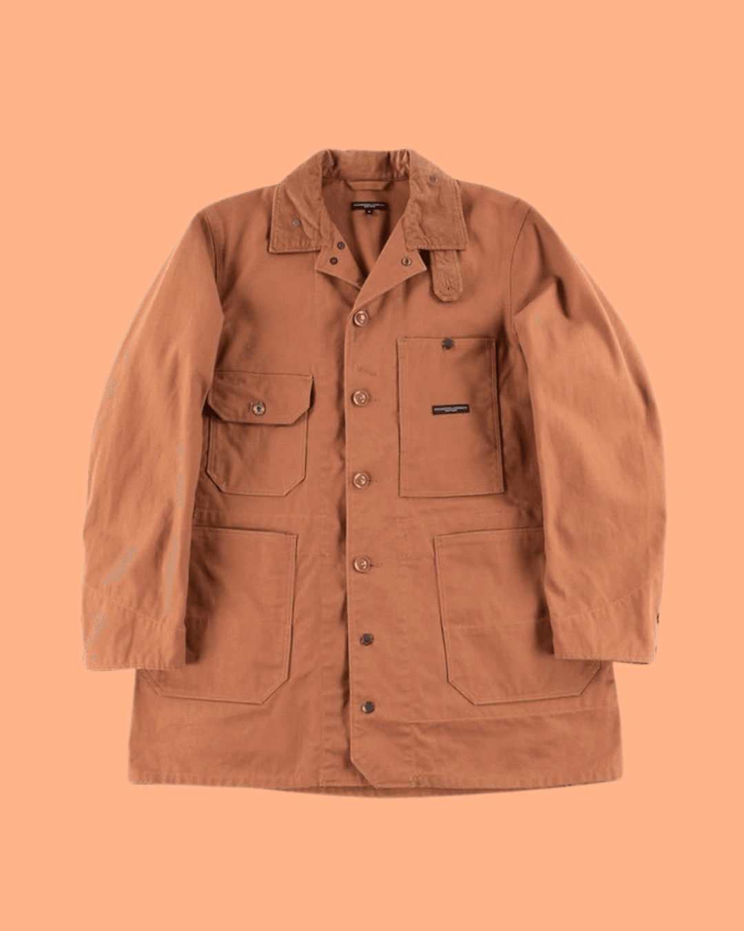 Engineered Garments Logger Jacket in Brown