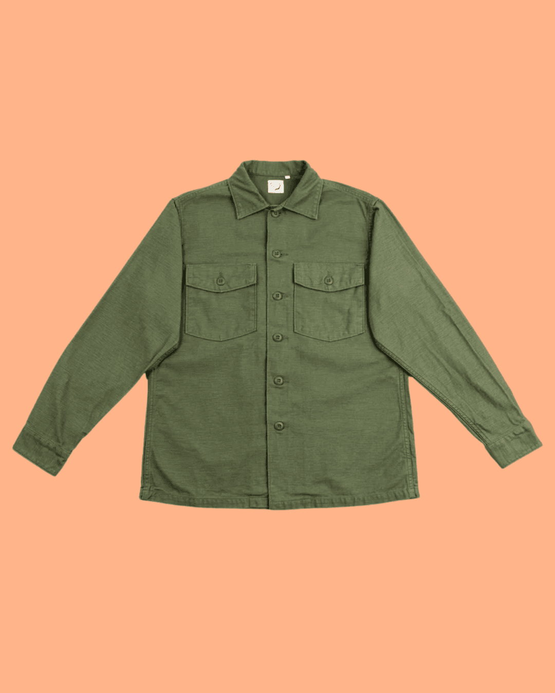OrSlow Fatigue Shirt in Green