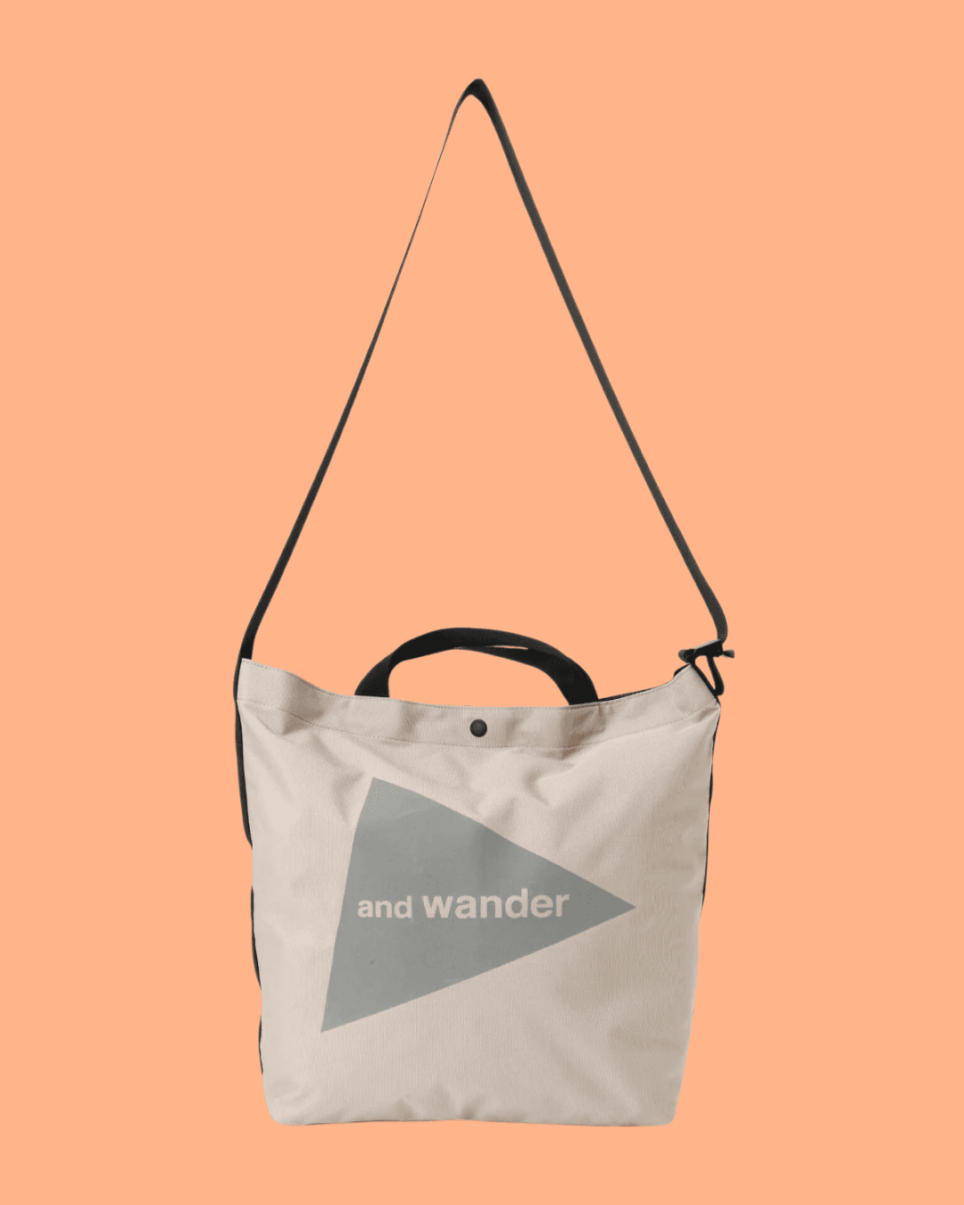 and wander Recycle OX tote bag in Beige