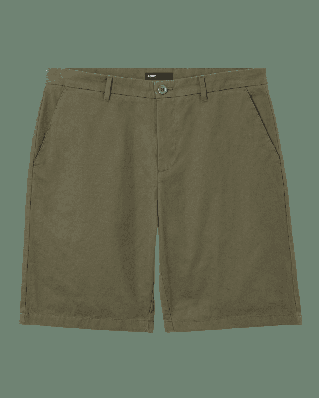 Asket The Shorts in Olive