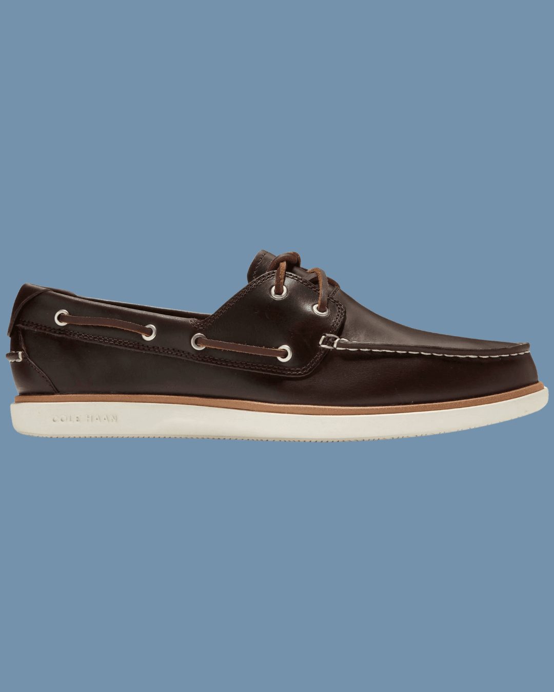 Cole Haan GrandPro Windward Boat Shoe in Dark Brown