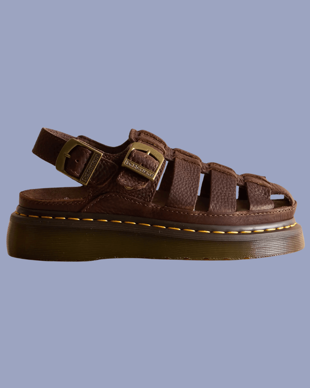 Dr. Martens Wrenlie Fisherman Sandals in brown