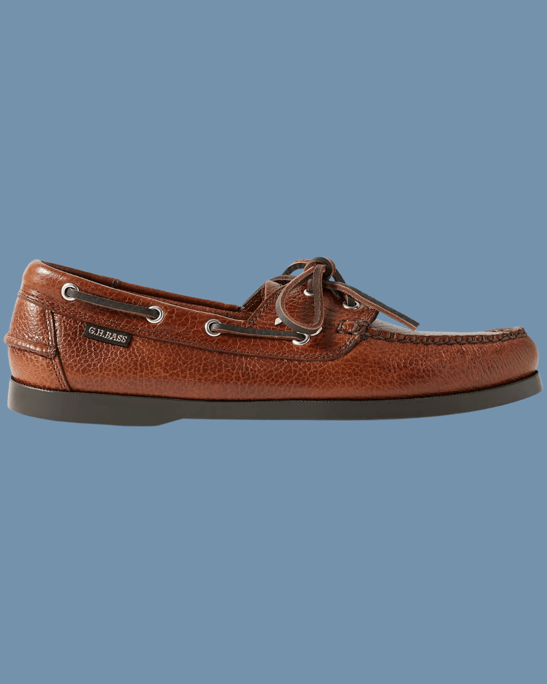 G.H. Bass Jetty II Boat Shoes in Burgundy