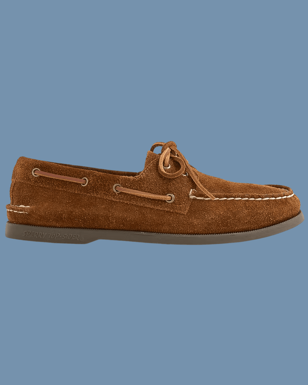J.Crew X Sperry Authentic Suede Boat Shoes in Brown