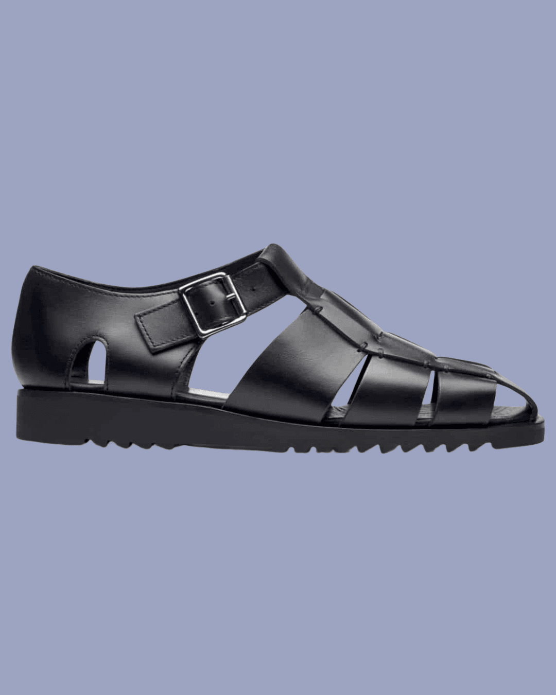 Paraboot pacific fisherman sandals in black
