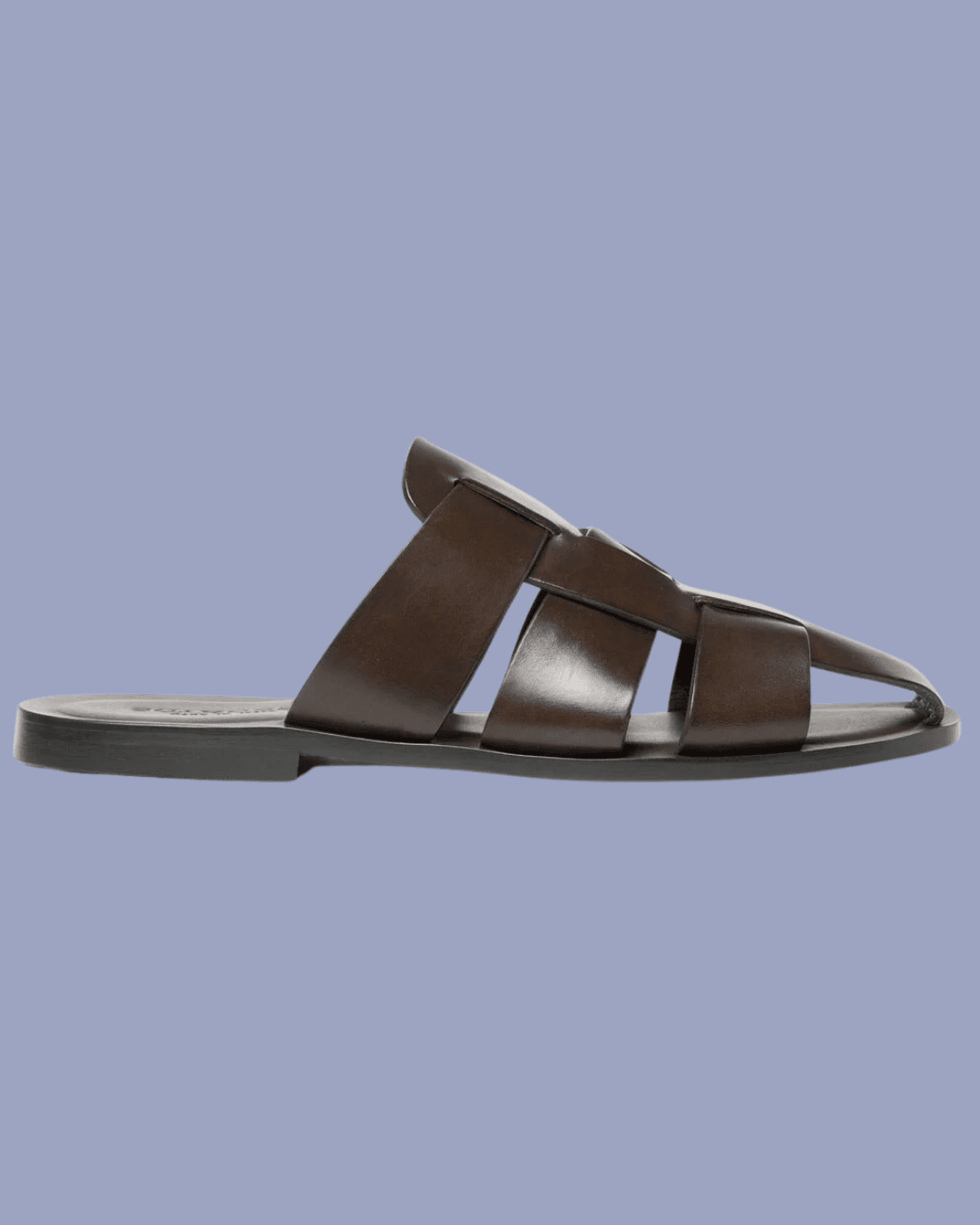 SCAROSSO Perseo Fisherman Mules in dark brown