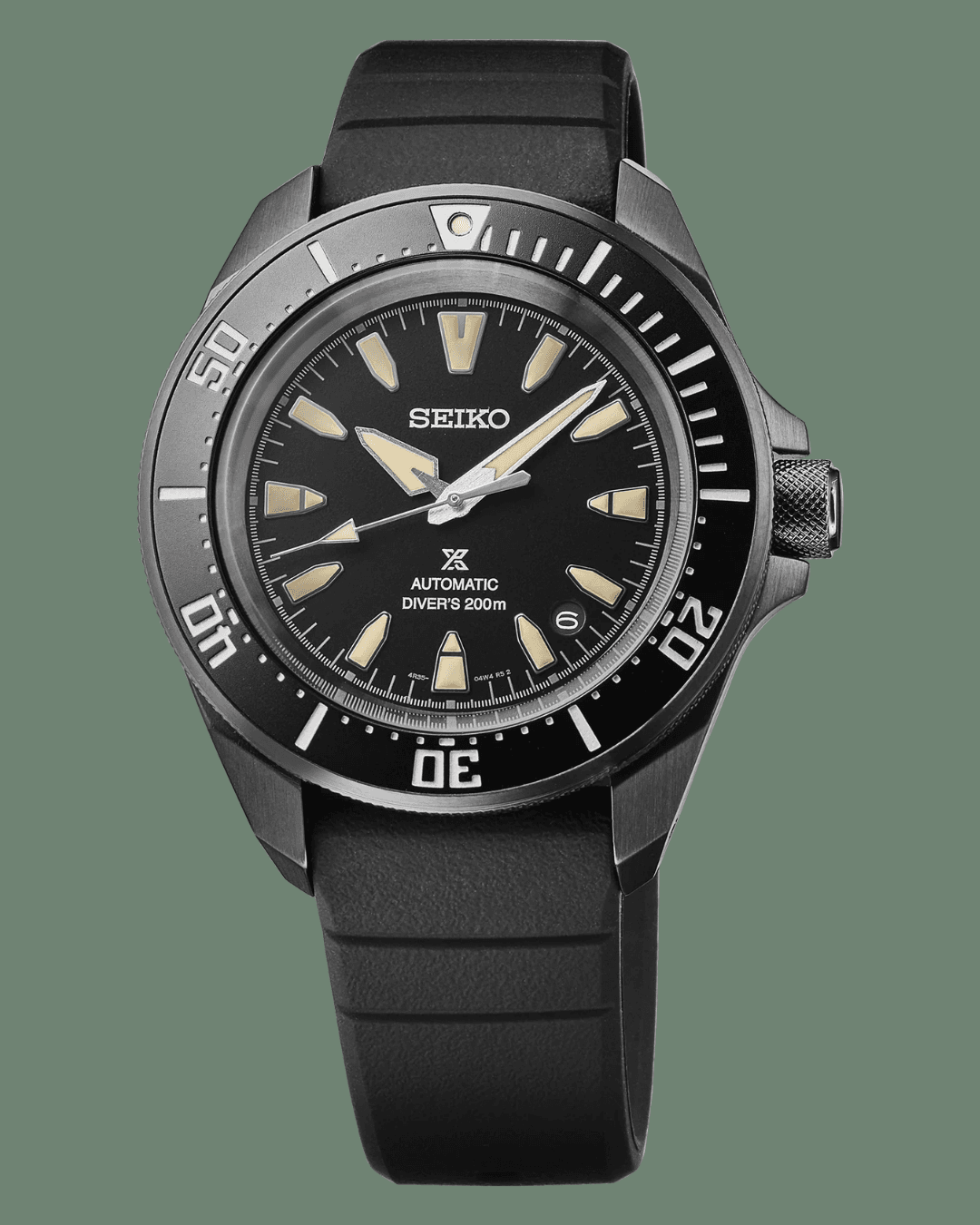 Seiko Prospex Automatic Diver Watch in Black