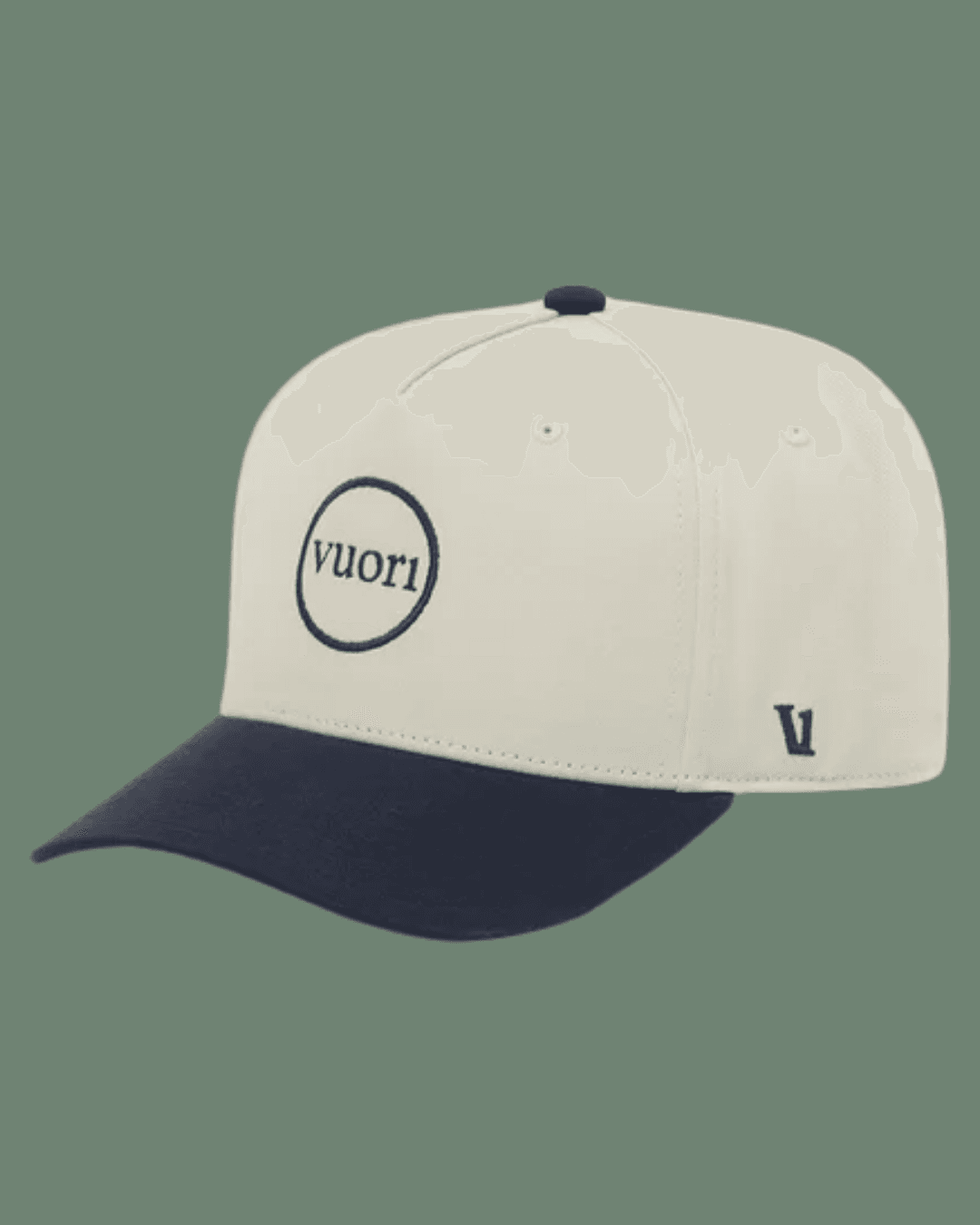 Vuori Hermosa Two Tone Hat in Navy and cream