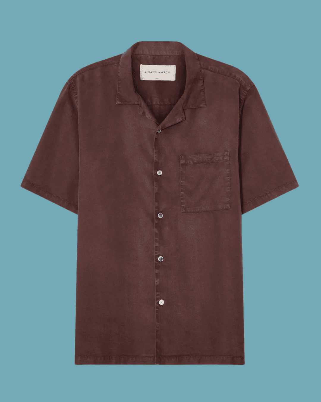 A Day's March Yamu camp Shirt in Brown