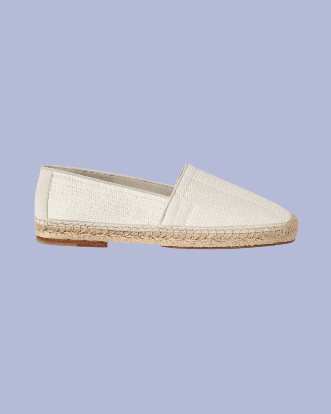 Brunello Cucinelli Techno Raffia and Suede Espadrilles in Off-White
