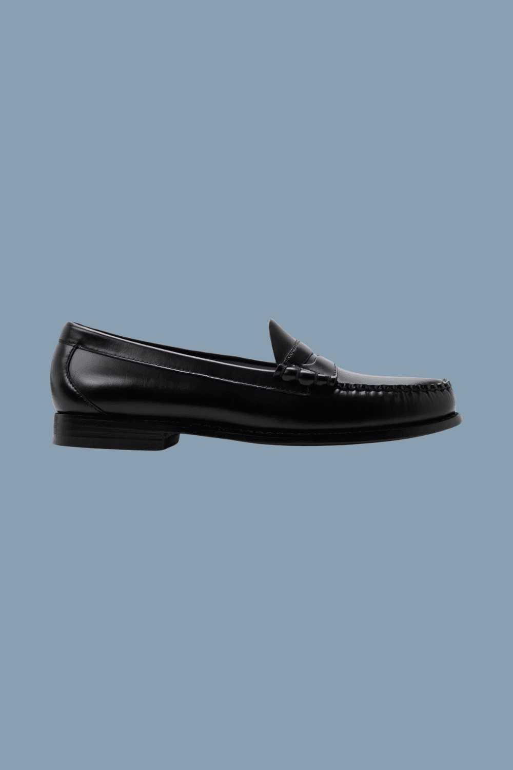 G.H.Bass Mens Larson Weejuns Penny Loafer in Black
