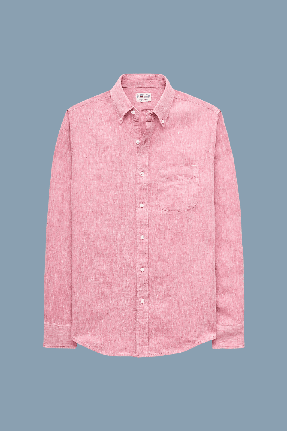 J.Crew Baird McNutt Irish linen shirt in Pink
