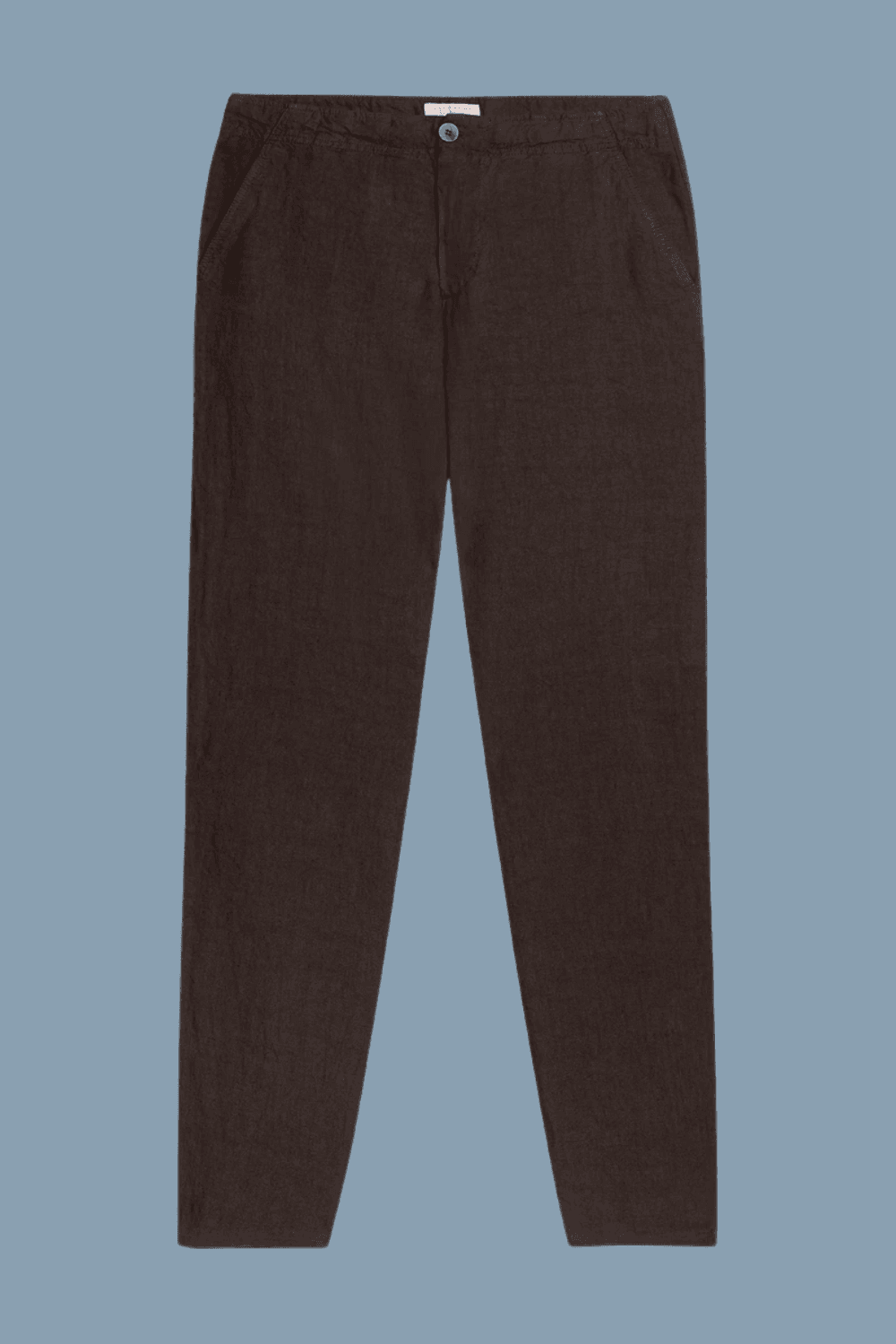 Luca Faloni Lipari Trousers in Chocolate Brown