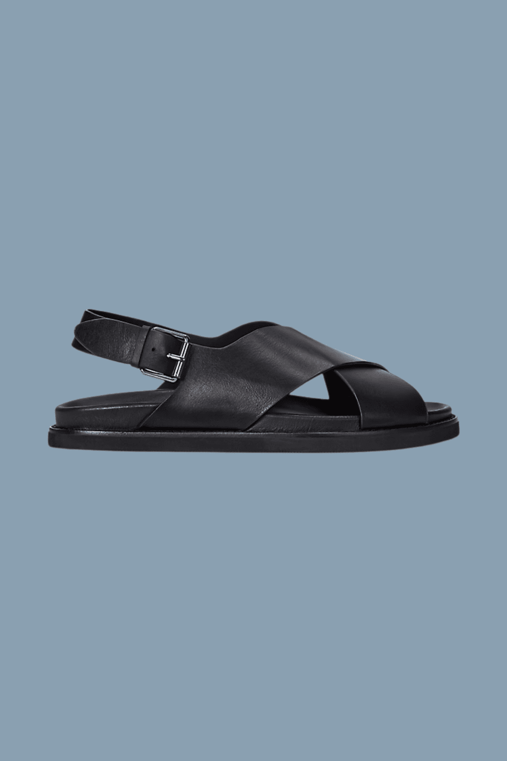 Polo Ralph Lauren Zane Leather Sandals in Black