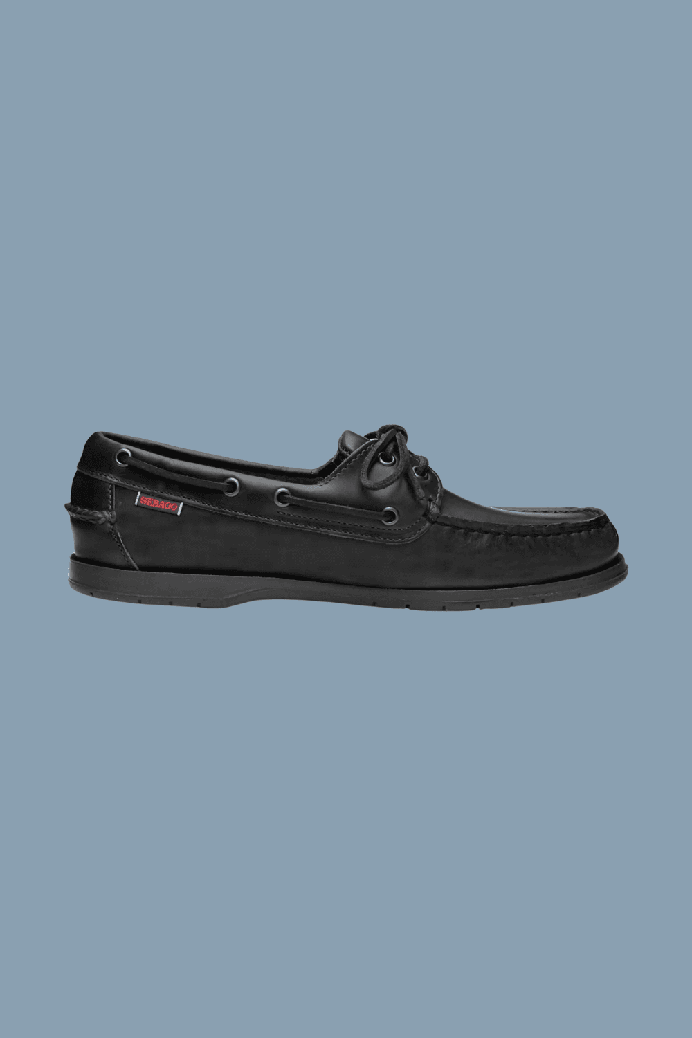 Sebago Classic Portland Boat Shoes in Black