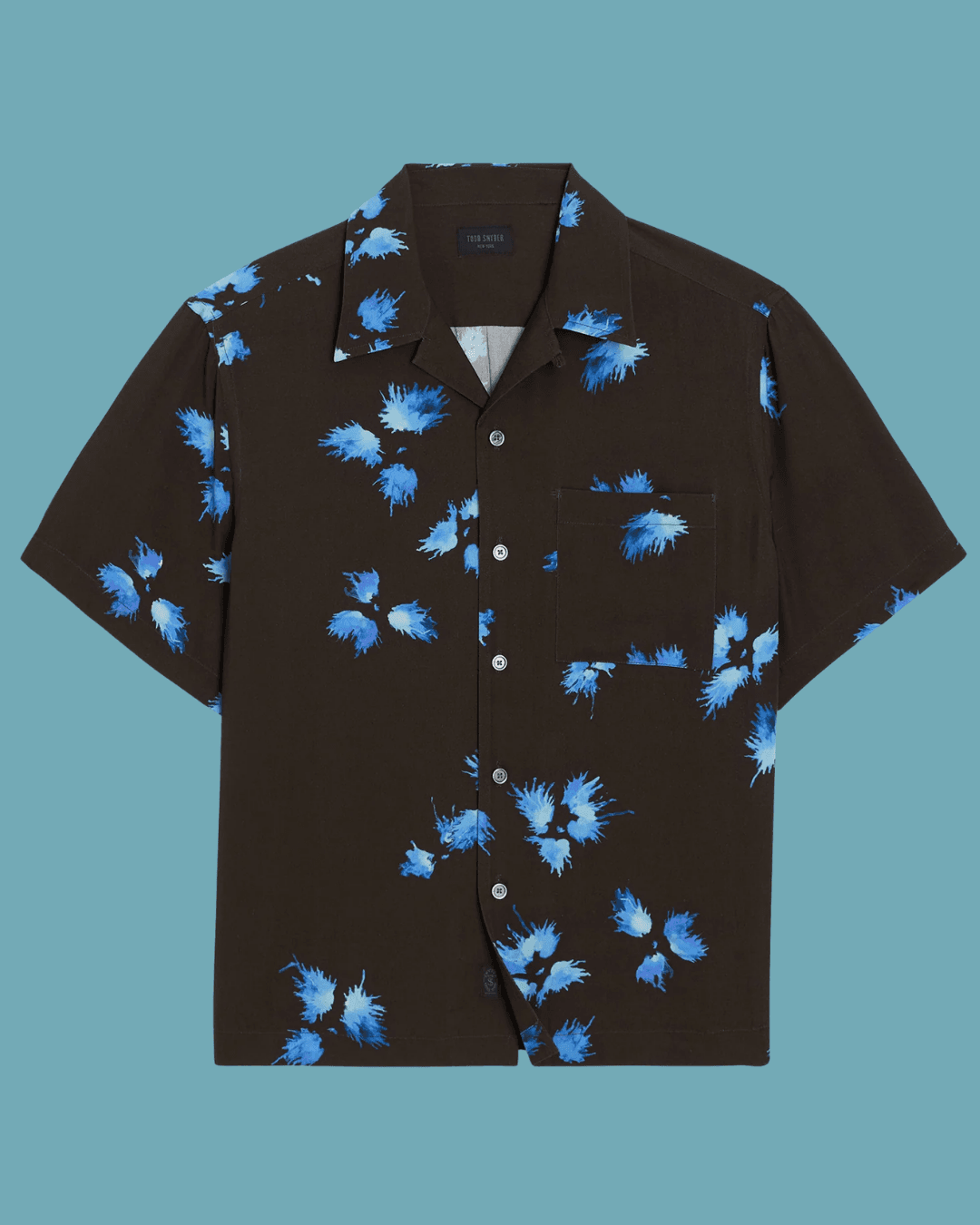 Todd Snyder Capri Shirt in Black