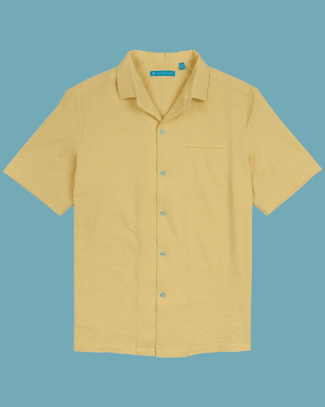 Tori Richard Lanai Camp Shirt in Yellow