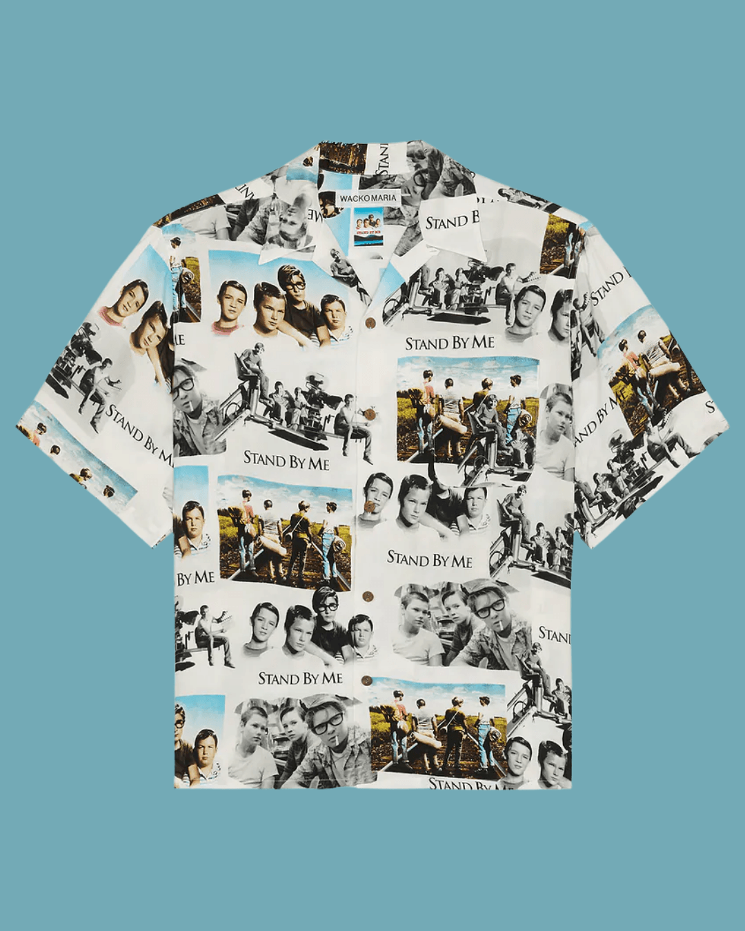WACKO MARIA x Stand By Me Hawaiian Shirt in White
