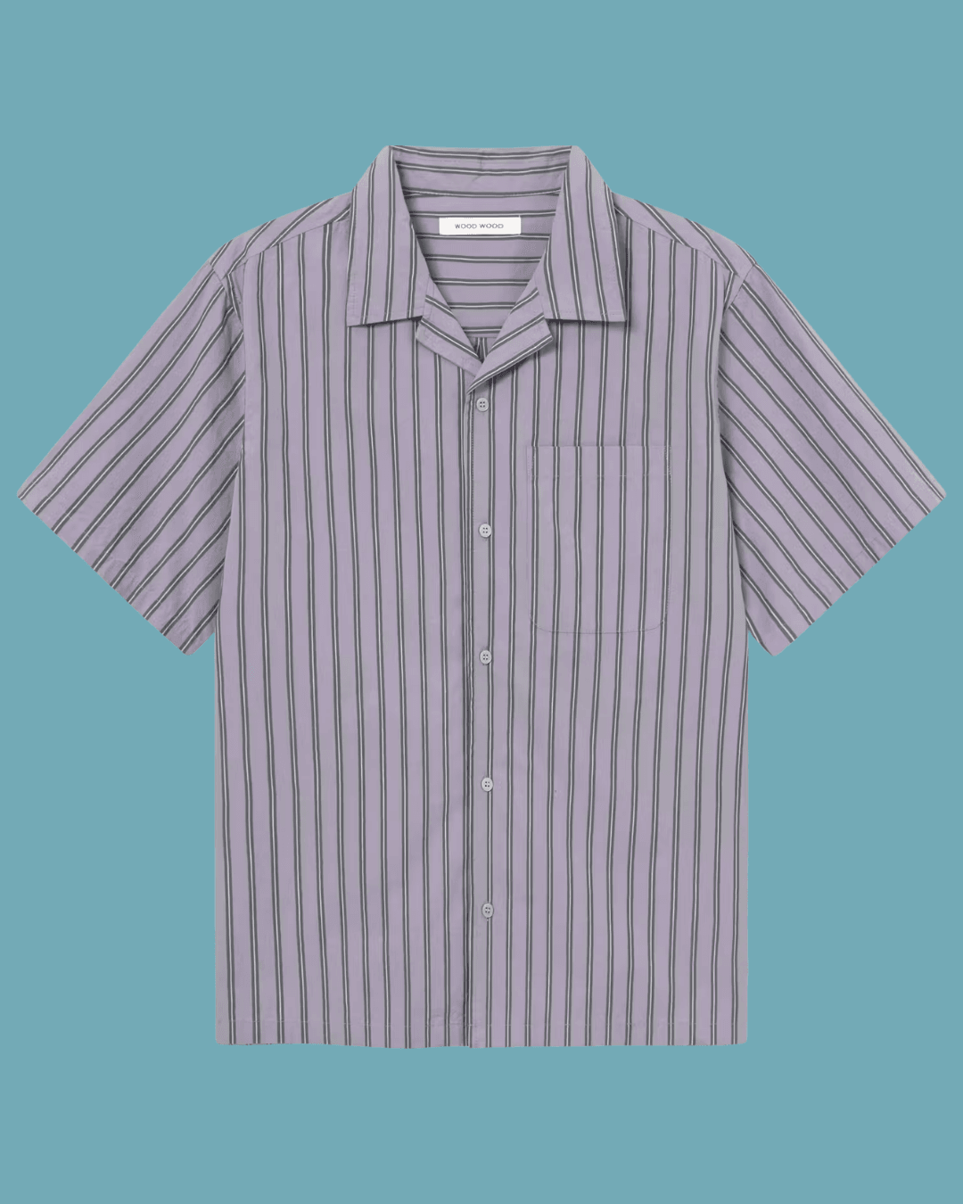 WOOD WOOD MEN WWNico Shirt in Purple