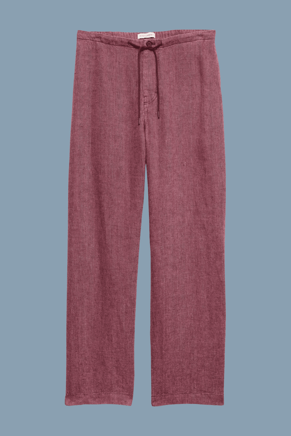 banana republic Relaxed Linen Pull-on Beach Pant in Plum Wine