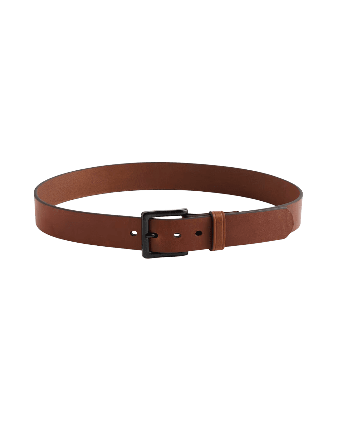 Quince Adam Heritage Leather Jeans Belt in Bourbone