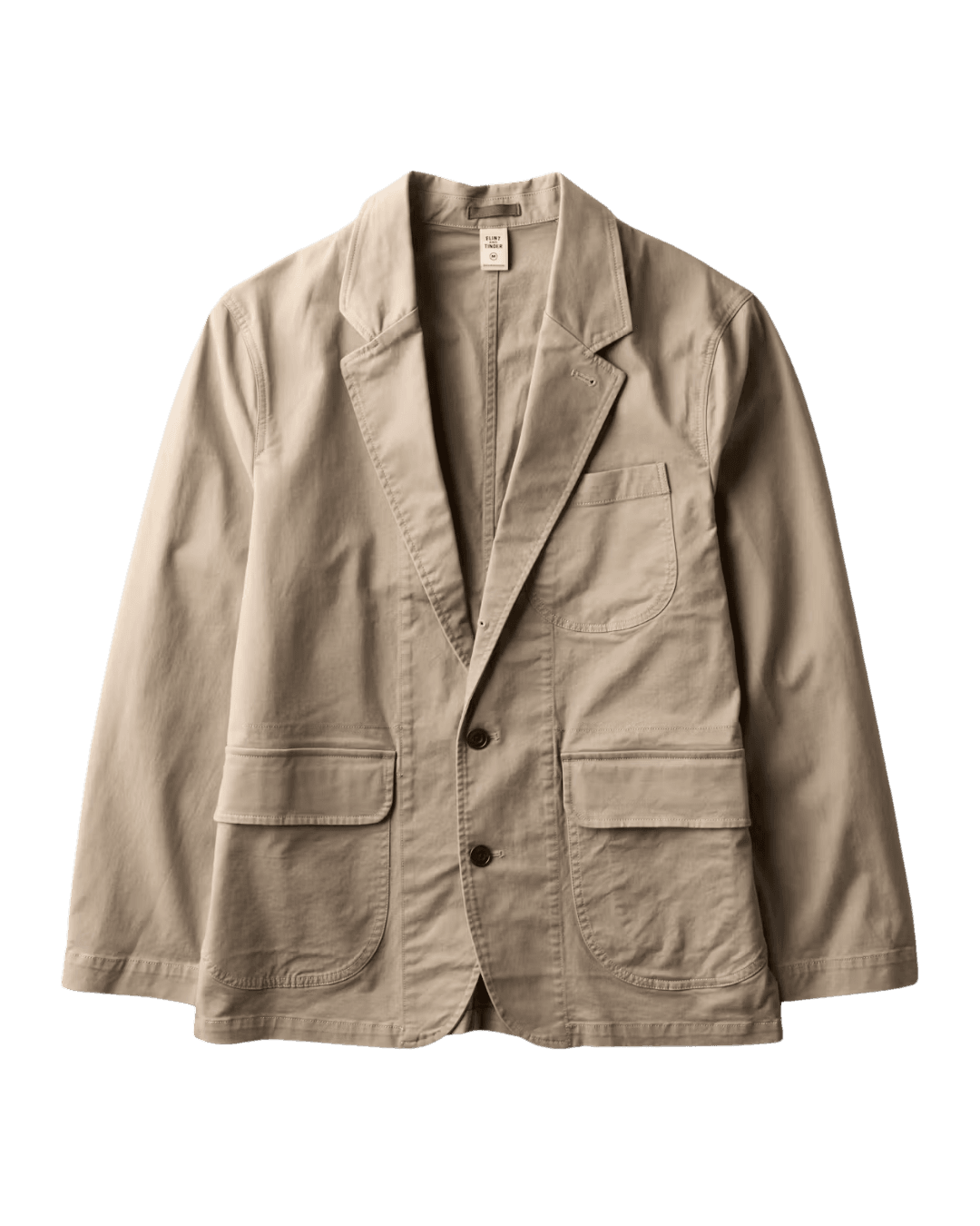 Flint and Tinder Studio Blazer in Khaki