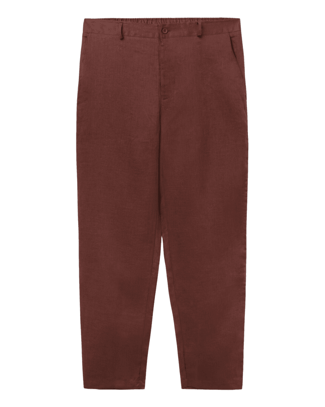 Intimissimi Linen Pants in Wine