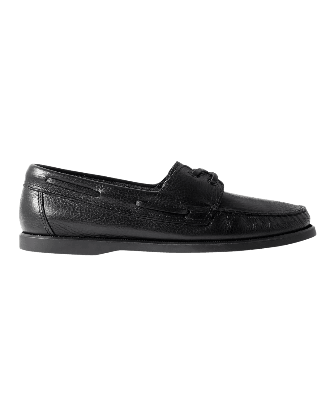 Morjas The Boat shoes in Black